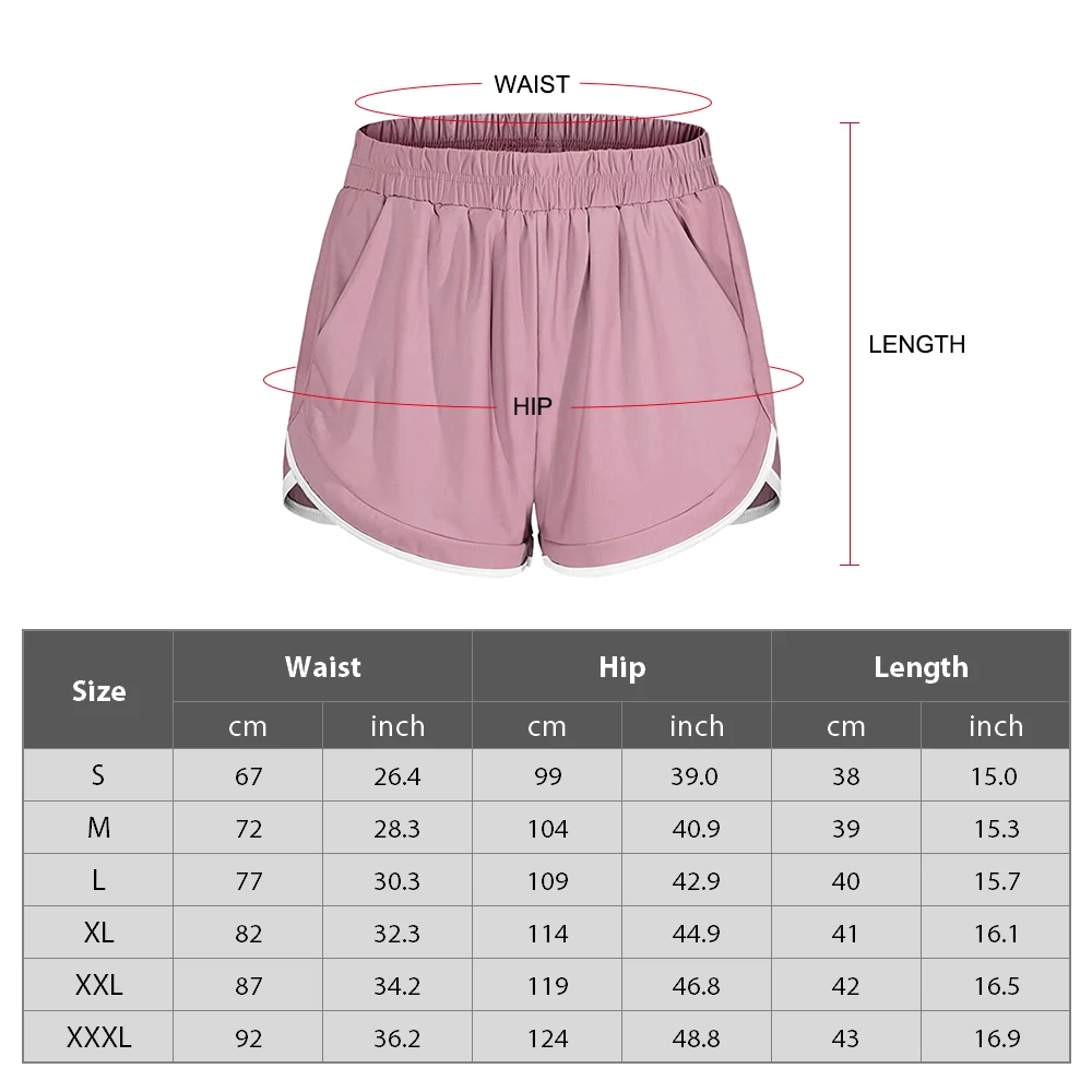 

Summer Exercise Gym Shorts Women Yoga Shorts Professional Sports Running Black Low Waist Workout Jogging Training Cycling Shorts