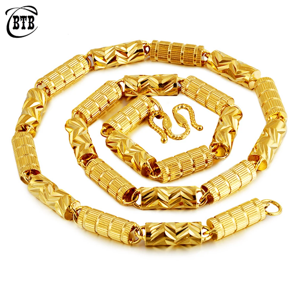 

Модное Новое Стильное золотое ожерелье 8 мм, чистое цилиндрическое ожерелье, однотонное ожерелье из искусственной кожи, подарок на вечеринк...