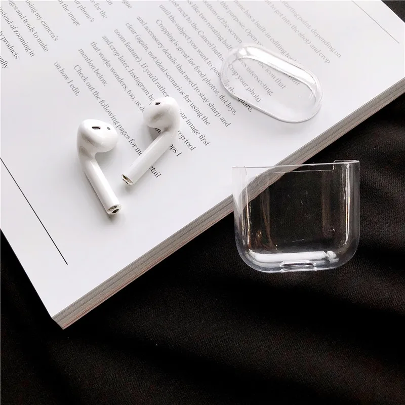 Классный чехол для Apple AirPods, чехол, беспроводной, Bluretooth, наушники, PC, прозрачный, fundas, чехол для Airpods 1, 2, чехол, сумка, зарядная коробка