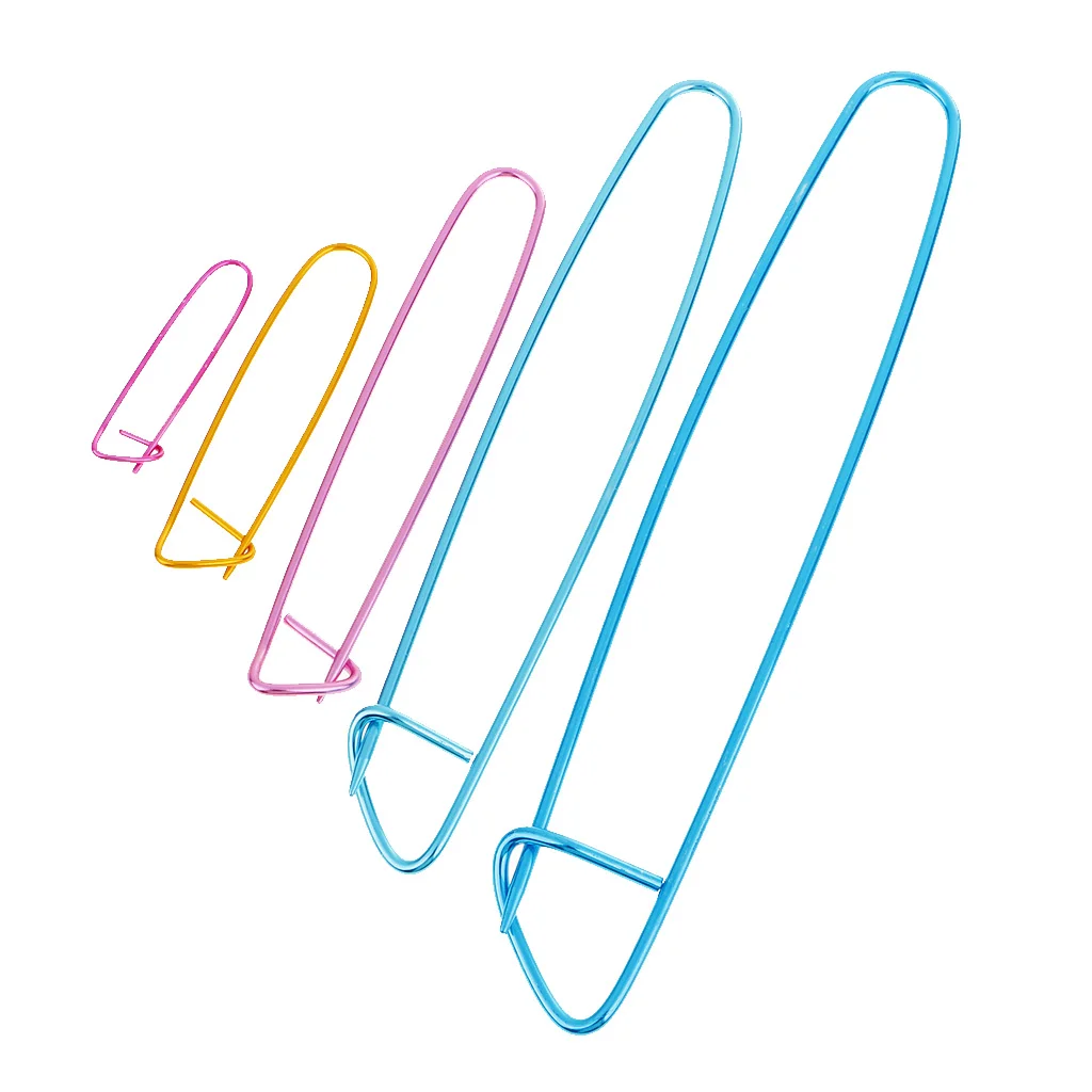 5 шт. вязание крючком крюковые иглы шпильки держатель стежка ремесло ткачество DIY