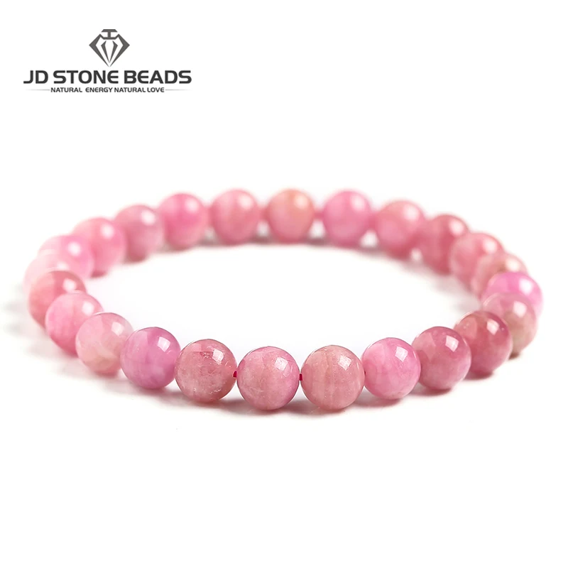 2020 Новый 5A натуральный розовый &amp Турмалин браслеты для девочек Женская обувь