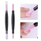 5 шт., двойная головка, отмершая кожа, восстанавливающая пилку для ногтей, Полировочная ручка, инструмент для маникюра, полировка, полировка, лаки для ногтей, ручки для дизайна ногтей, инструмент