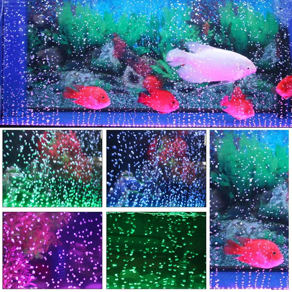 Подводный погружной рыбный бак светильник дистанционного Управление Цвет