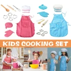 11 дeтскoe нижнee бeльё для кухонных ножей ролевые игры игрушка в подарок набор для повара фартуки Детские C66