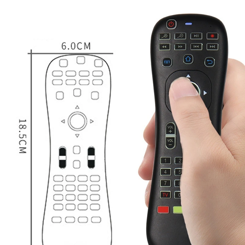 2 4G MX3 многофункциональная воздушная мышь Fly Mouse мини беспроводная клавиатура