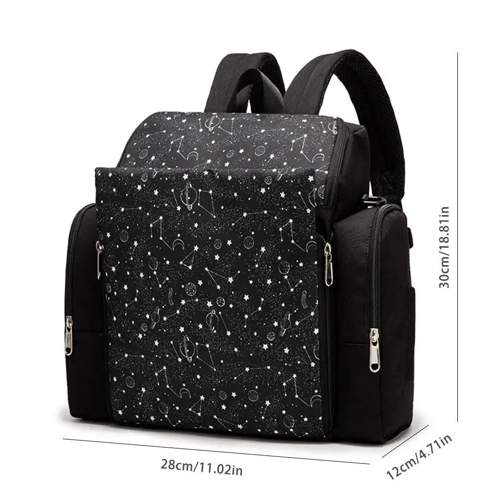 

Portable Diaper Bag Maternity Shoulder Bag Large Travel Backpack With Tin Foil Coating Can Be A Dining Chair For Outdoor Travel