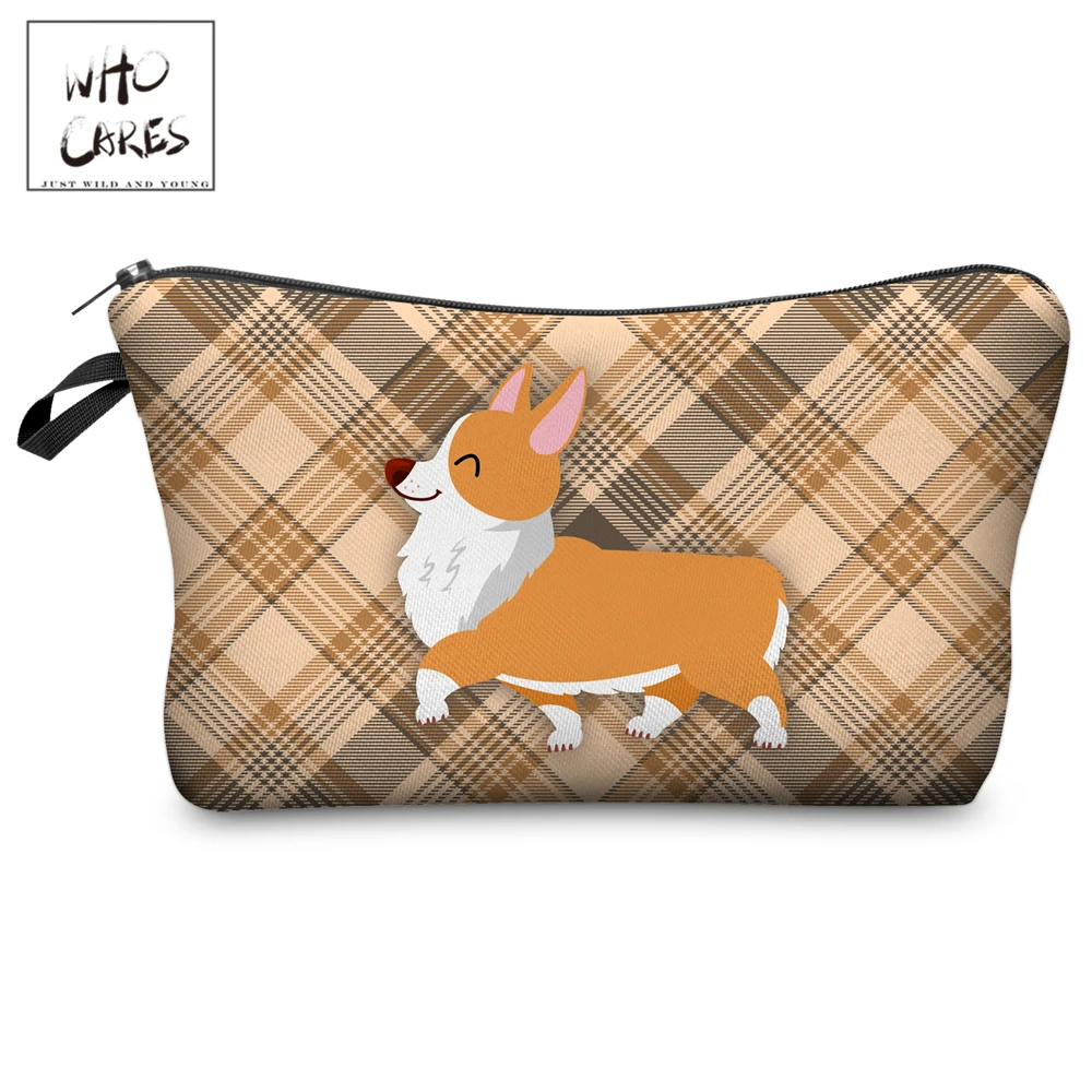 Косметичка Who Cares для женщин органайзер туалетных принадлежностей с принтом