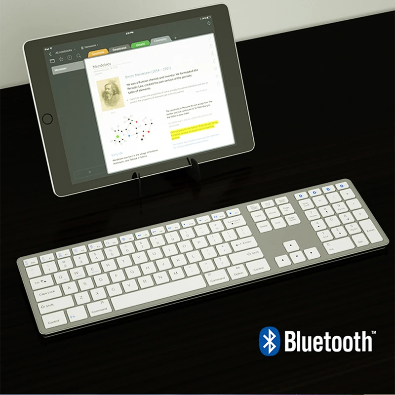 Желе расческа русский/испанский/французский беспроводной Bluetooth клавиатура для