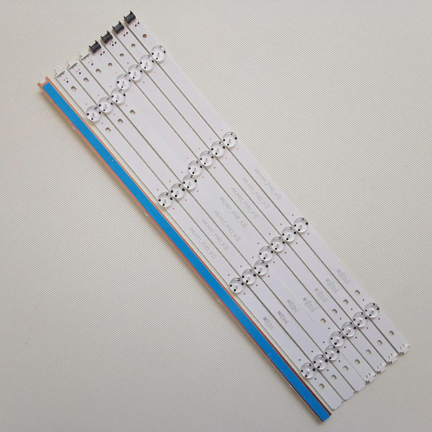 16PCS Original LED Strip 49LH51/LH57_FHD_A 49LH51/LH57_FHD_B 49LK5100PLA 15.5Y 49&quot_FHD A-Type B-Type HV490FHB-NBD 49LH51_FHD_A B | Лампы и