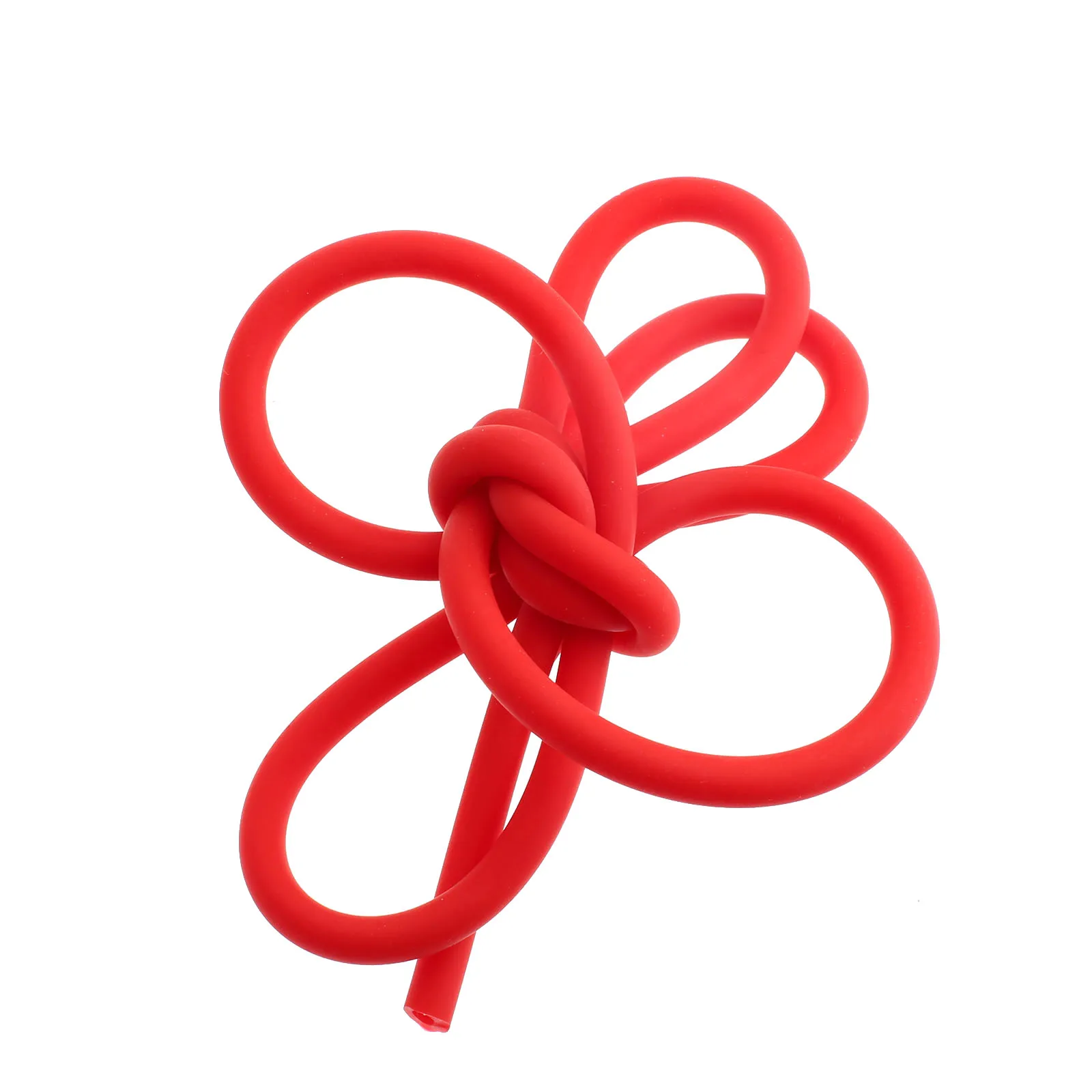 Красный Прочный 3060 натуральный латекс эластичный Запчасти резинкой трубки