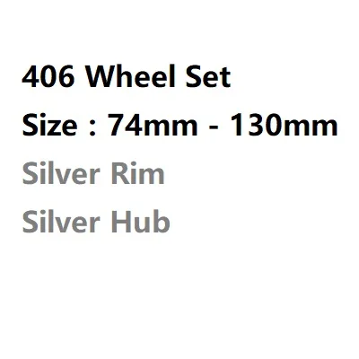 406 74-130mm Litepro 406 451 20 Inch Folding Bike Wheelset 4 Bearing Double Wall Alloy 16/20 Hole Rim SP8 Vp18 Folding Road Bicycle Wheel Set - Цвет: 406 74-130mm