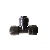 14 tube quick fitting slip lock t connector for water system misting water sprayer