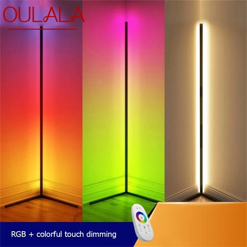 

OULALA Dimmer Lighting RGB Dazzle Color Light Background Atmosphere Lamp Decorative for Home Bedroom KTV Hotel