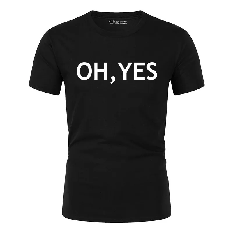 

OH YES couple knitted T-shirt, couple knitted T-shirt men and women clothes girlfriend boyfriend Kawai ulzzang Harajuku 2020 fem