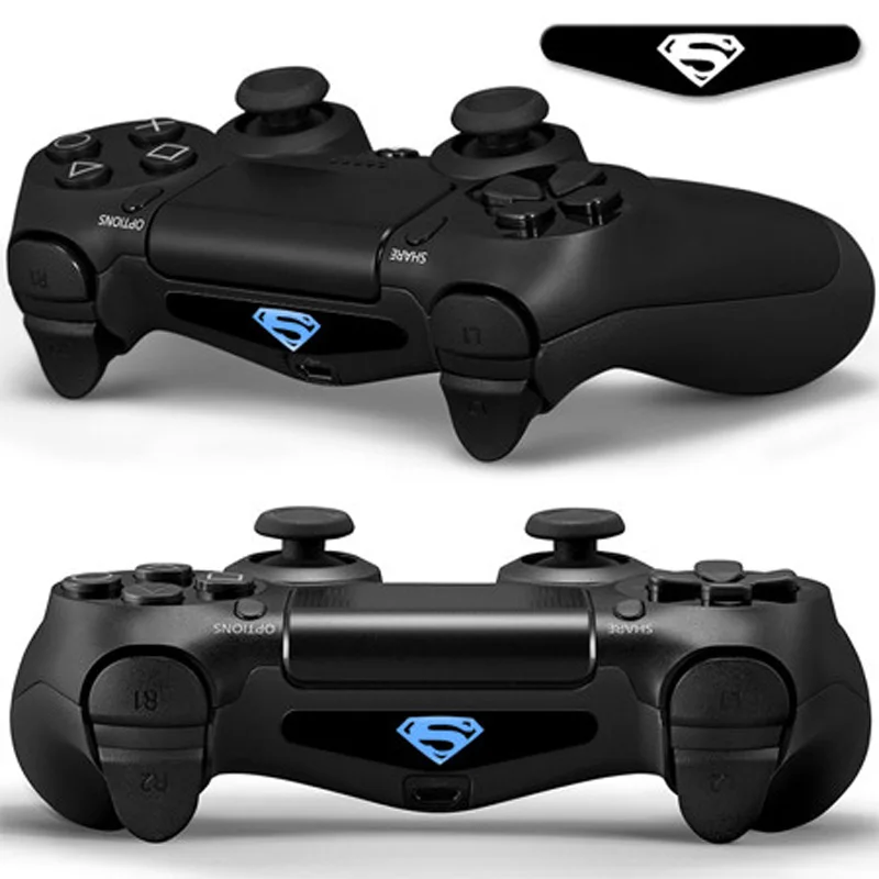 2 шт. для Playstation 4 светодиодная световая панель наклейка контроллера PS4 модные