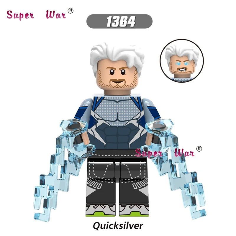 XH1364 Одиночный Мстители эндгейл Локи один арбалон Питер Паркер Quicksilver Kingpin Tony Stark красный череп карликовые строительные блоки Детская игрушка - Цвет: XH1364