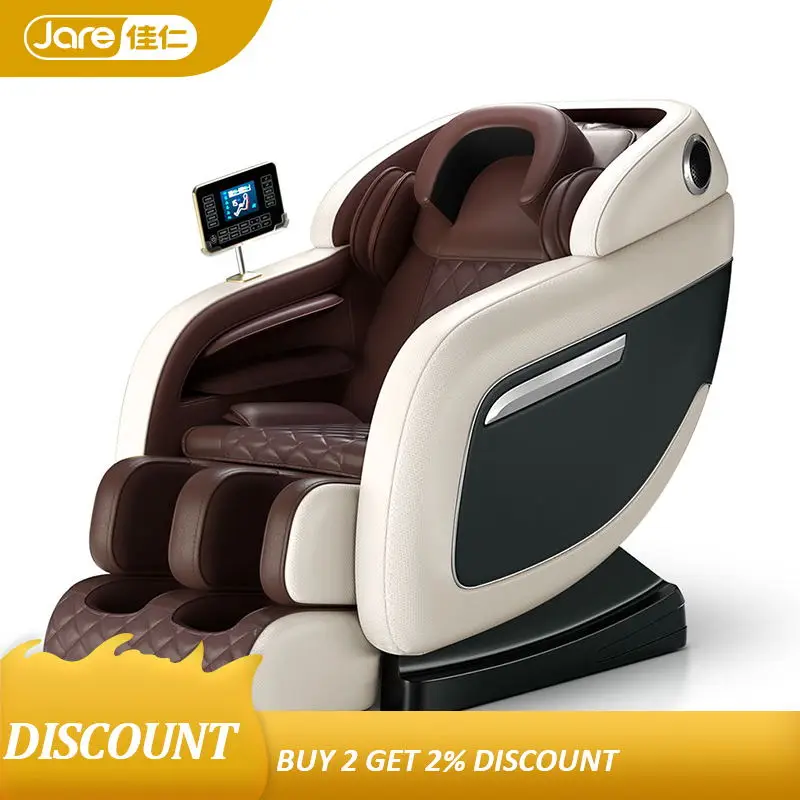 

Jare M9 Hot Selling Massage Chair Electric Full Body Luxury Leather Kneading Vibration Heated Zero Gravity Massage Chair