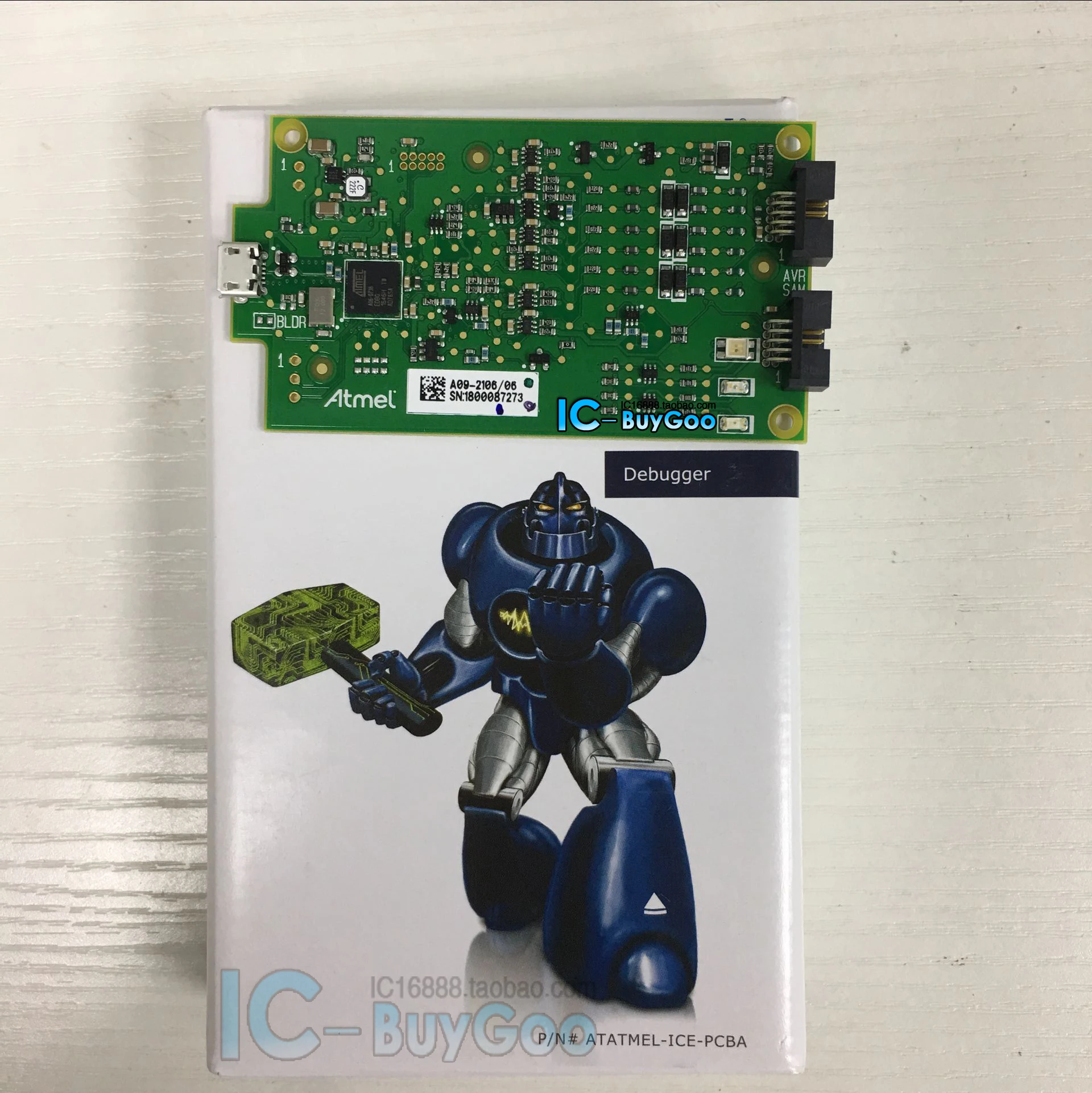 Atmel-ICE Базовый комплект ATATMEL-ICE программатор отладочная загрузка ожог - купить по