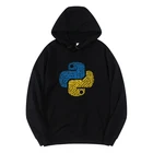 Толстовка мужская оверсайз из чистого хлопка, кодовый свитшот с языком программирования компьютера и принтом питона, худи в стиле хип-хоп, одежда в стиле Харадзюку