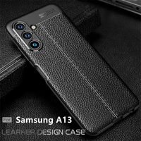 for samsung galaxy a13 case for samsung a13 cover capas phone bumper back shockproof tpu soft leather for fundas samsung a13 5g