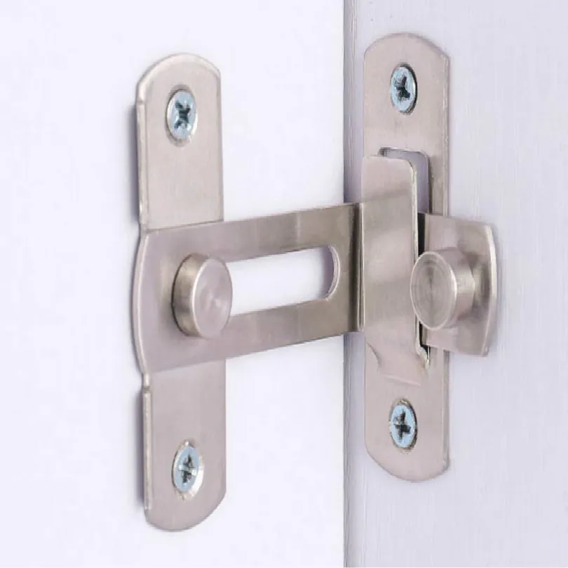

door lock 90 degre 180 degre lock door hasp sliding barn door latch aluminum alloy wooden gate latch