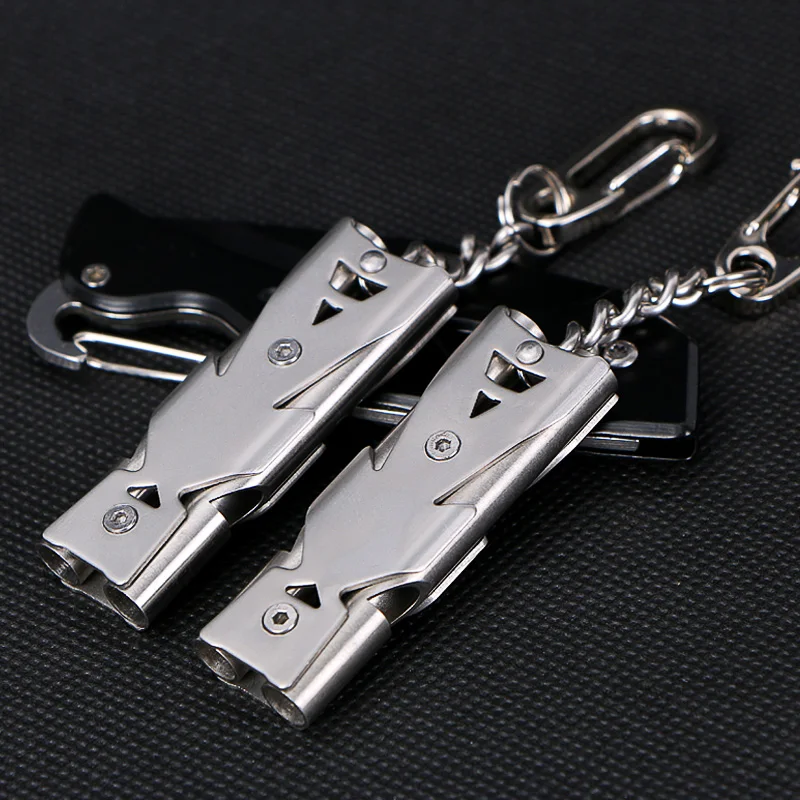 Горячая Распродажа двойная труба с высоким децибелом нержавеющая сталь открытый