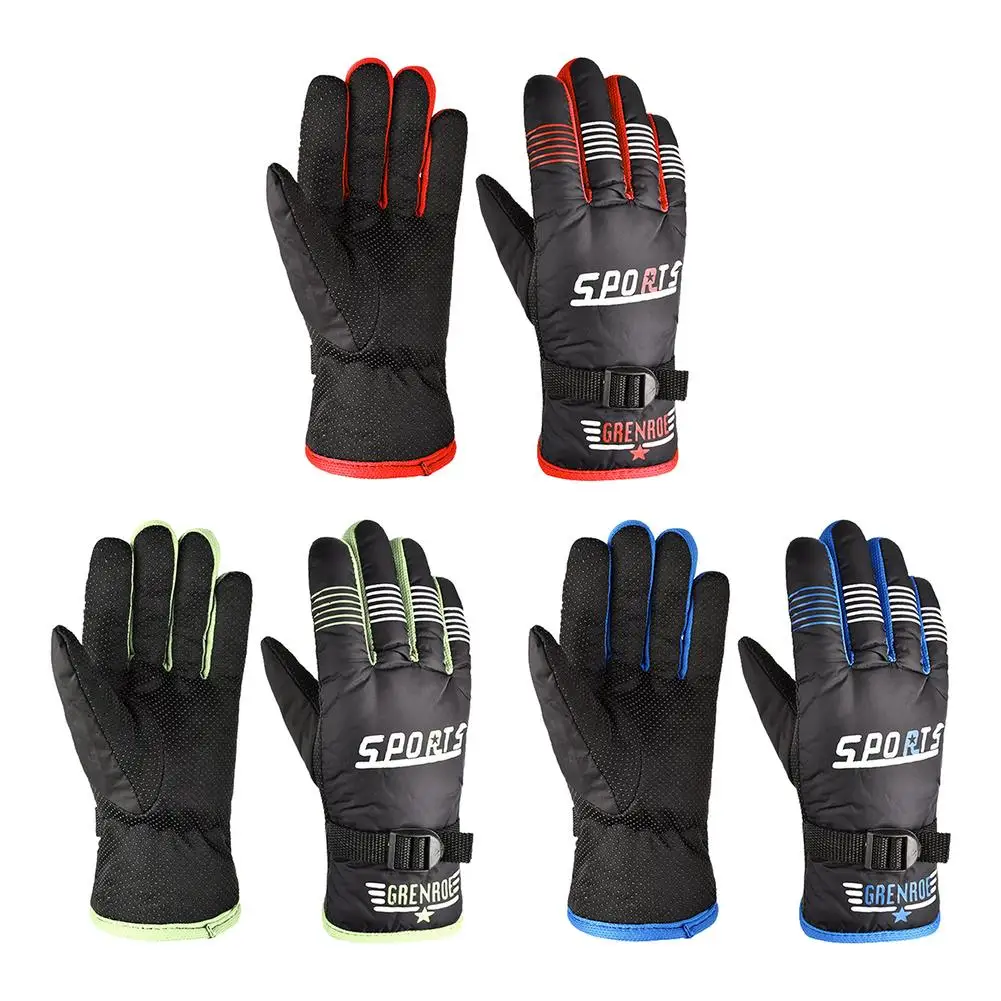 

1 Pair Windproof Outdoor Winter Warm Gloves Snow Ski Gloves Snowboard Gloves Motorcycle Riding Winter Touch Screen Gloves
