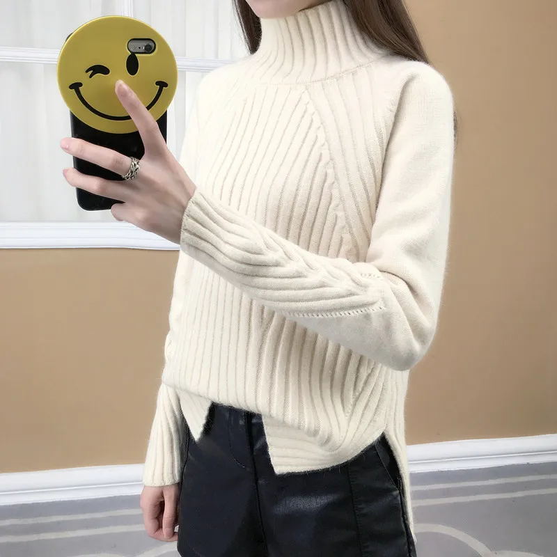 Свитер женский осенне-зимний теплый недорогой оптом FP285 2019 | Женская одежда