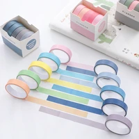 liser universal macaron 12 styles 5pcsset for scrapbooking for diary kawaii cute decorative washi tape set