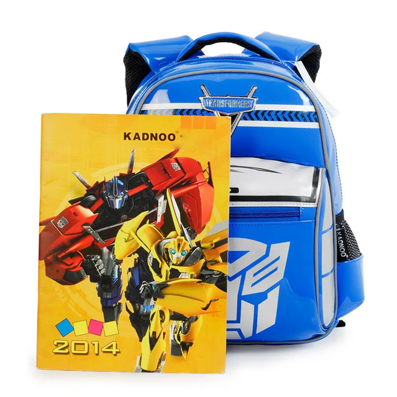 Трансформеры новый мультфильм герой шаблон детская школьная сумка Начальная