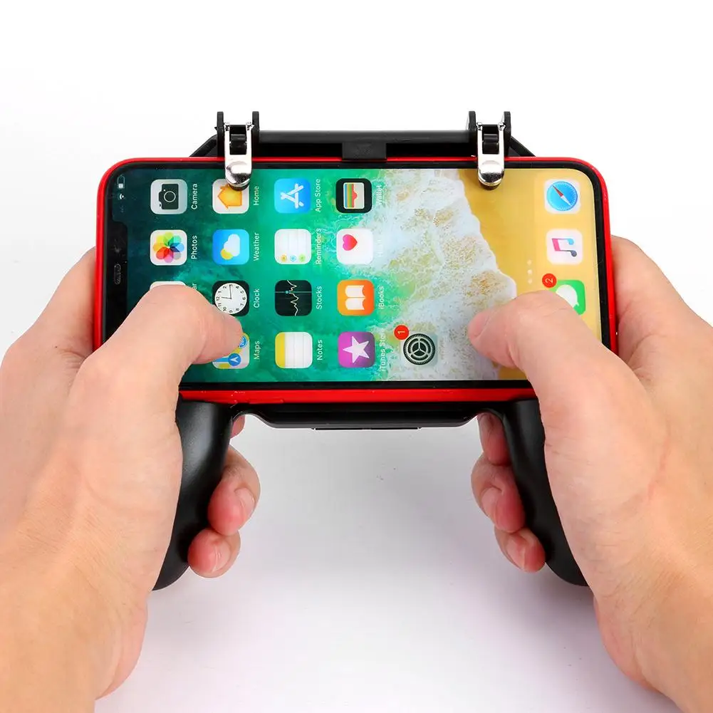 SR Кнопка пускового механизма 2000 мАч Вентилятор охлаждения телефон PUBG игровой