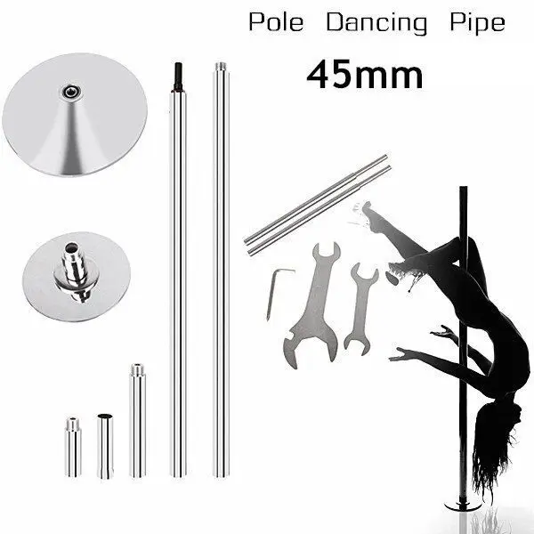 

Indoor Dancing Tube Pole Dancing Pole Rotating Fixed Fitness Room Pole Dancing Pole Disc Comes Standard With Silver