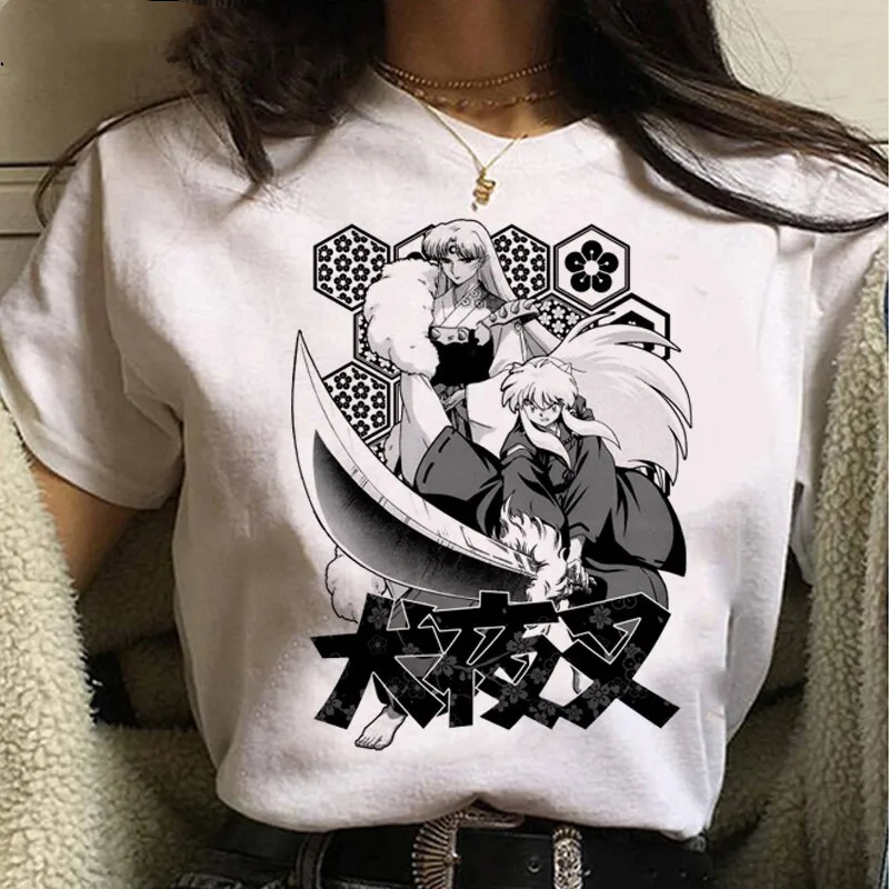 Женская футболка с аниме принтом Ханако Кун туалета Повседневная Базовая белая