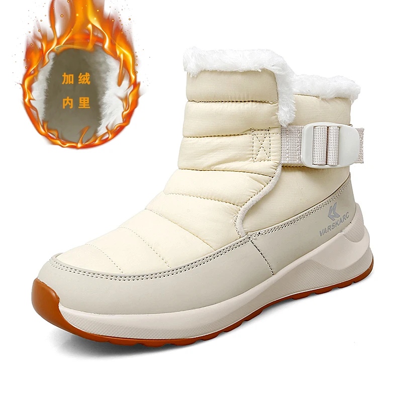 Winter Women Boots Warm Sneakers Trendy Black Ankle Boots Waterproof Snow Boots Female Warm Fur Boots Platform Botas De Mujer