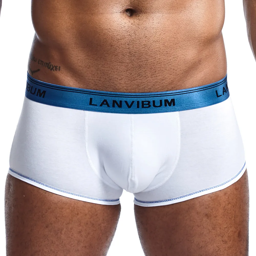 LANVIBUM Мужское нижнее белье мужское трусы мужские удобные Шорты пикантные fit для