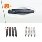 2015-2018 для Nissan Qashqai J11 Murano Z52 Maxima Pulsar C13 Kadjar ABS хромированнаякарбоновая Автомобильная дверная ручка рамка Крышка отделка