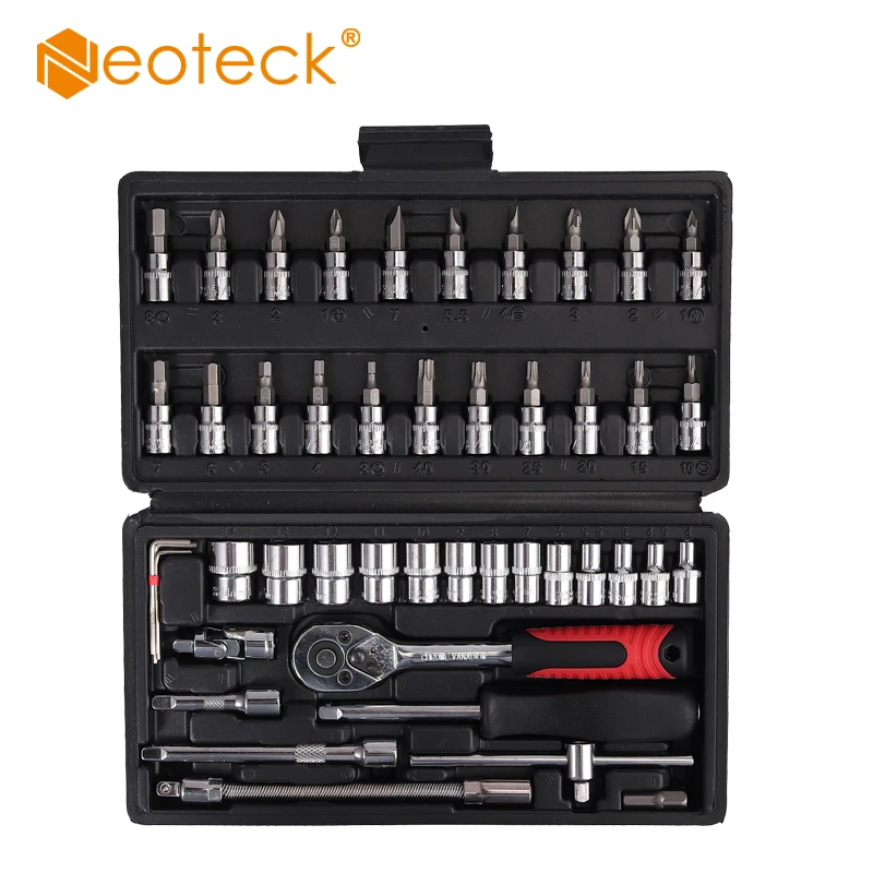 Ручной инструмент Neoteck для ремонта автомобиля регулируемый Квадратный привод 1/4
