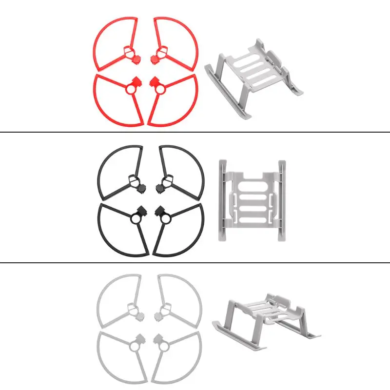 1 комплект пропеллер лезвие Протектор Кольцо Поддержка стойки шасси для Mavic