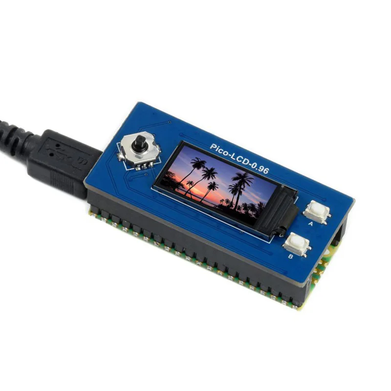 Модуль ЖК-дисплея 0 96 дюйма RGB для Raspberry Pi Pico 65K 160 ×80 IPS экран ST7735S драйвер |