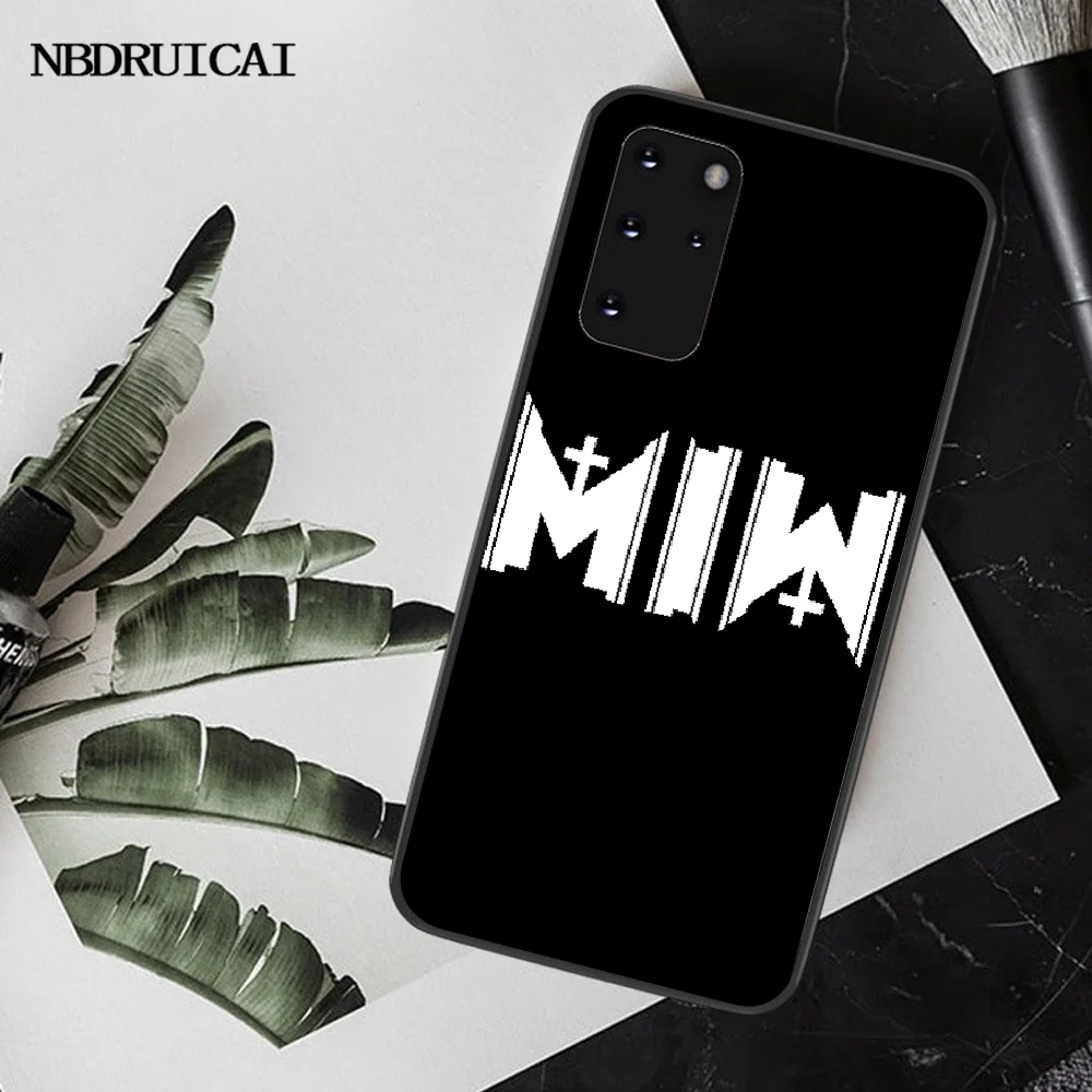 NBDRUICAI Motionless In White MIW Black TPU Soft Phone Case Cover for Samsung S20 plus Ultra S6 S7 edge S8 S9 S10 5G | Мобильные