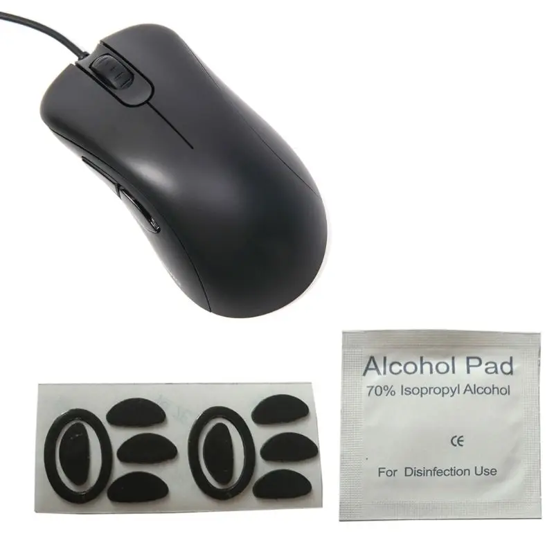 

2Pcs 0.6mm Thickness Replace Mouse Feet Mouse Skates For ZOWIE EC1-B / EC2-B Mouse X6HA