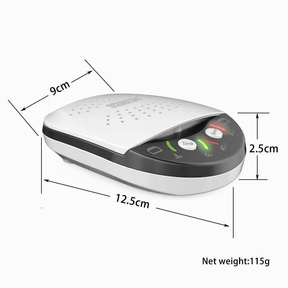 Hearing Aid Dryer Dehumidifier IEM Electronic Drying Case Dry Box with 3/6 H Timer | Электроника