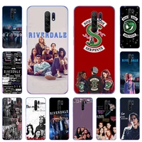 riverdale south side serpents clear soft tpu phone case for xiaomi redmi 9 8 7 9a 9c 7a k20 k30 k40 note 10 9 8t 7 pro 9s cover