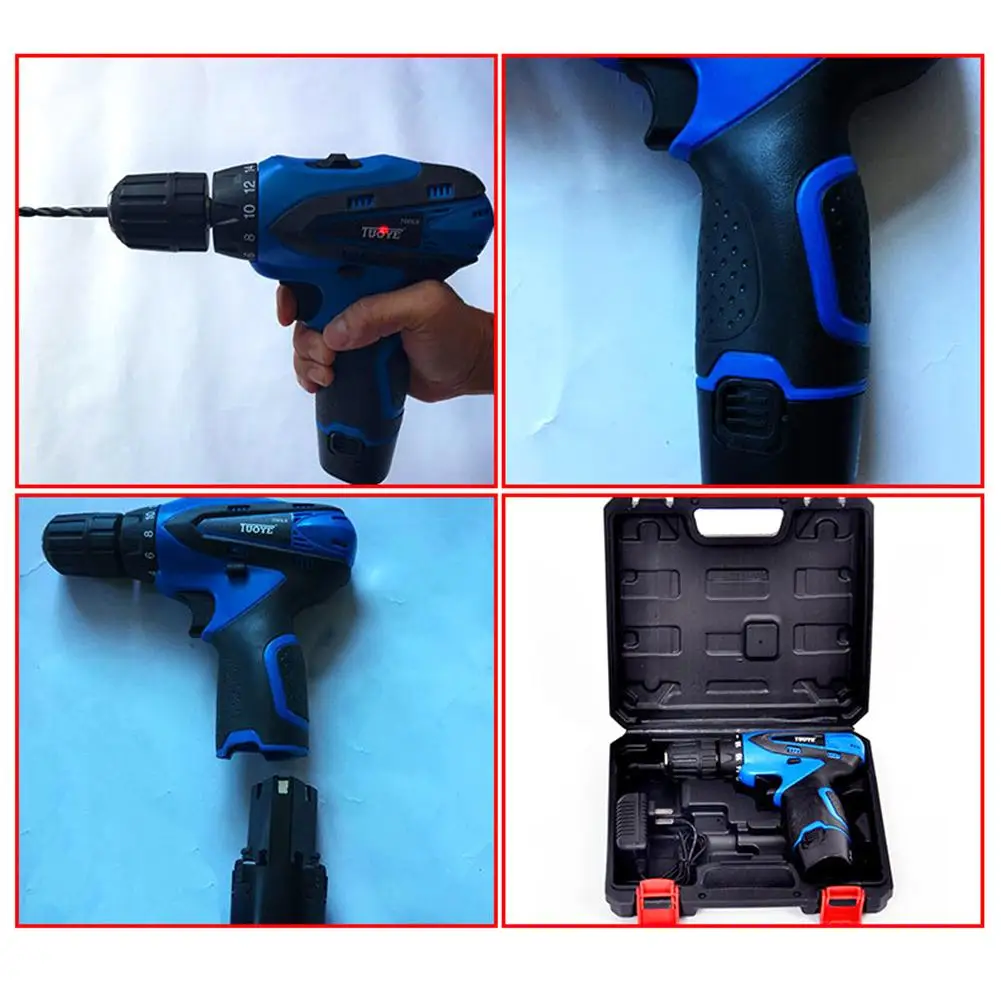 Многофункциональная перезаряжаемая ручная электрическая дрель с регулировкой