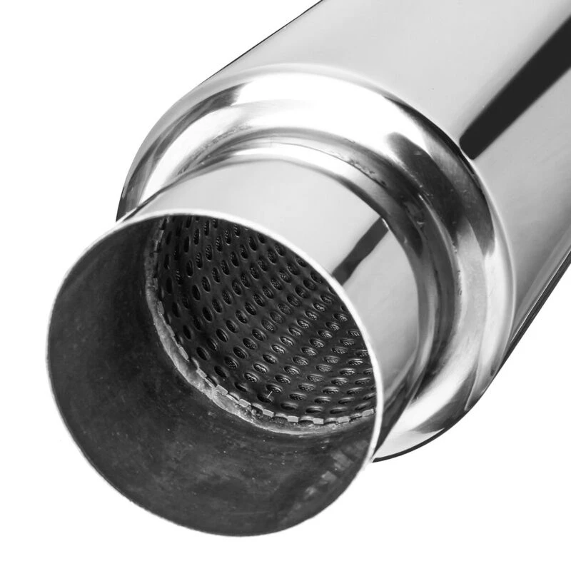 Автомобильный глушитель выхлопных газов 2 5 дюйма на входе из нержавеющей стали