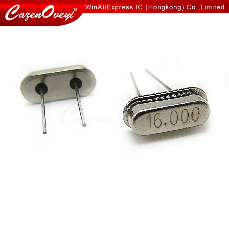 10pcs/lot hc 49s 16MHz Oscillator quartz resonator HC49S 49S 16M 16.000mhz crystal DIP 2 In Stock|Резонаторы| |