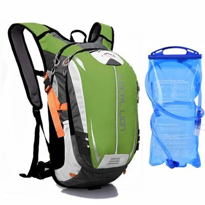 with water bag 18L водонепроницаемый велосипедный рюкзак для мужчин и женщин MTB велосипед с сумкой для воды Спорт Велоспорт Туризм кемпинг гидратация Велоспорт сумки рюкзак - Цвет: with water bag