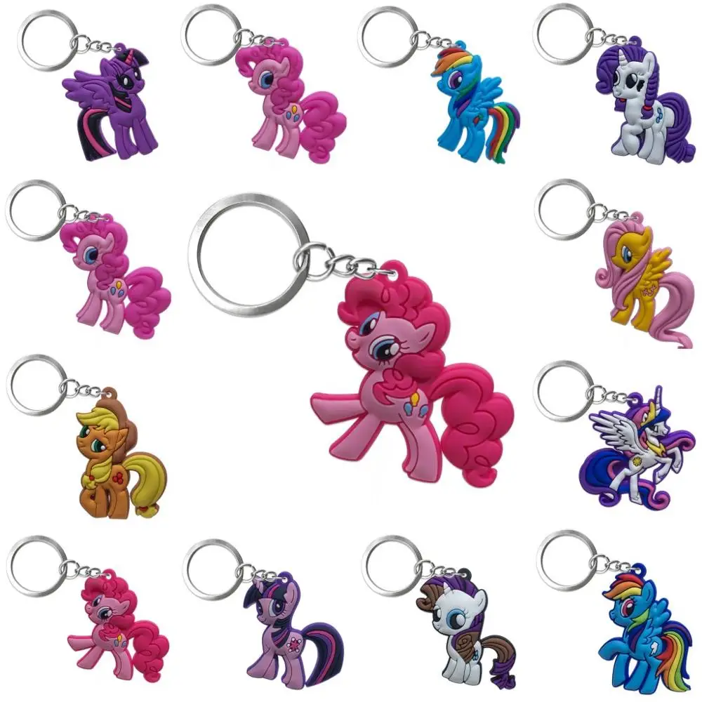 1 шт ПВХ мультфильм фигура брелок прекрасный брелки безделушки подарок на день