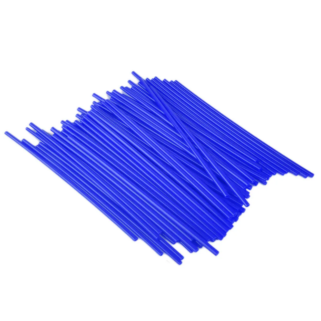

72Pcs Blue Wheel Spoke Wrap Rim Cover Motorcycle Parts Skin Fit For Dirt Bikes Motorcycle Motocross