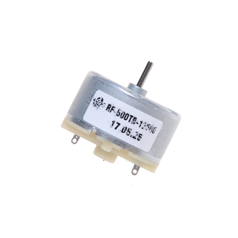 

1pcs DC 3V-12V Electric Micro VDC DVD Motor 3V-2700RPM 6V-5500RPM RF-500TB-12560 Promotion